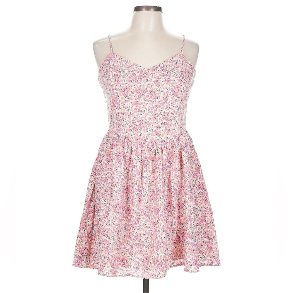 Love, Fire Multicolor Floral Dress